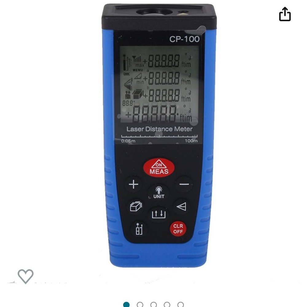100m Portable Laser Rangefinder laser distance meter CP-100 Class II